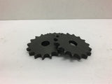 Martin 4016 Sprocket 40 Chain 16 Teeth Lot of 3