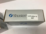 Shuster UCFL204-12 8ZT Flange Bearing Lot of 3