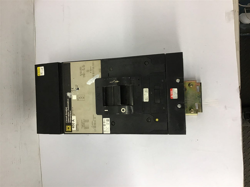 Square D LH36400 400 Amp I-Line Circuit Breaker 600 Volts 3 Pole