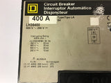 Square D LH36400 400 Amp I-Line Circuit Breaker 600 Volts 3 Pole