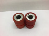 MC9698 Conveyor Rollers 1-1/2" Bore 3" OD 4-1/2" Length Lot of 2