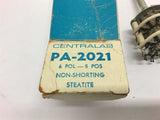 Centralab PA-2021 Potentiometer 6 Pol- 5 Pos Non-Shorting Steatite