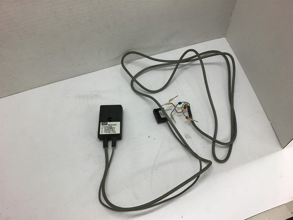 Warner Electric MCS-651 Photo Electric Sensor 7115-448-008