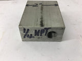 Aluminum Block 2 3/4" Long 2" Wide 1" Thick Lot Of 10