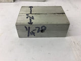 Aluminum Block 2 3/4" Long 2" Wide 1" Thick Lot Of 10