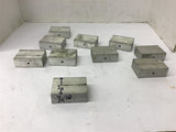 Aluminum Block 2 3/4" Long 2" Wide 1" Thick Lot Of 10