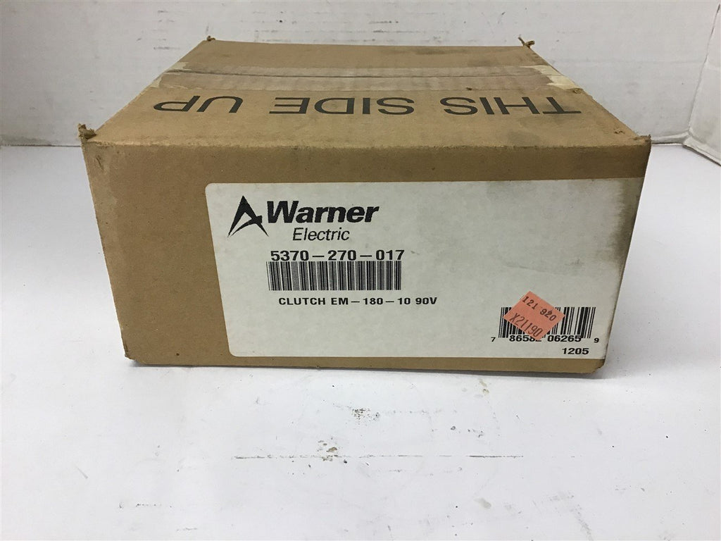 Warner 5370-270-017 Clutch EM-180-10 90V