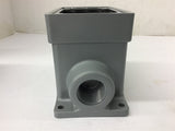 Hubbell HBL6083 Watertight FD Box 3/4" Gray