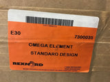 Rexnord E30 Omega Element Standard Design Coupling