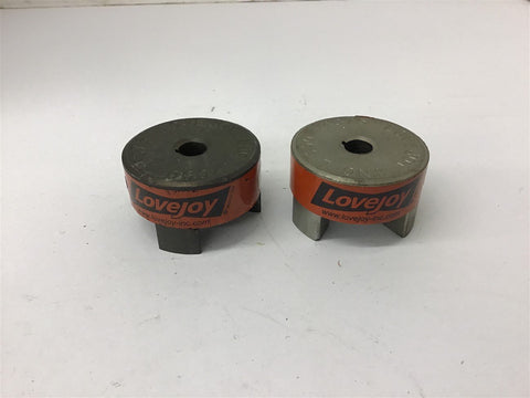 Lovejoy L-090 .4375" Bore Jaw Coupling Lot Of 2