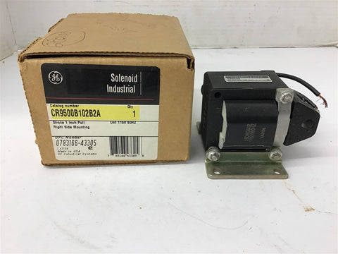 GE CR9500B102B2A Solenoid 115 Volt Right Side Mounting