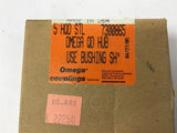 Rexnord 5 HQD STL 7300865 Omega QD Hub Uses SH Bushing