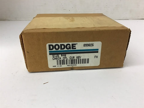 Dodge 099026 Size 40 Chain Coupling Cover Assembly Coupling