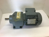 KEB G1.2ADK71G4 AC Gear Motor 0.37KW 230/400 Volts 50 HZ 65 RPM Output