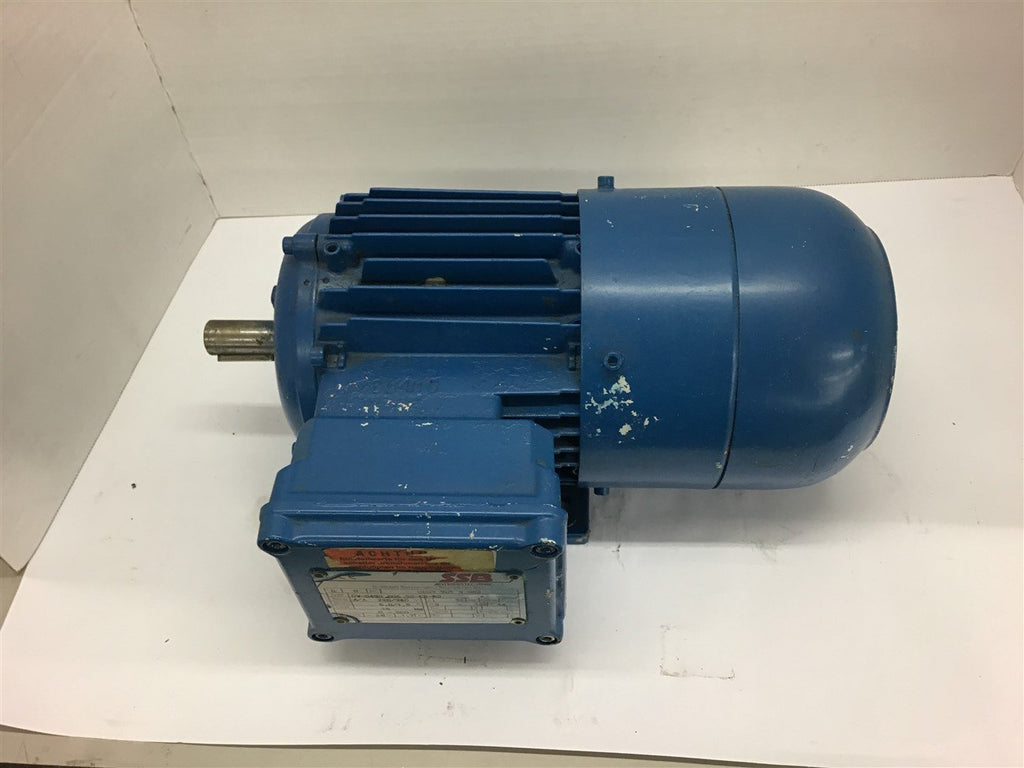 SSB DW-0490.006-.50-K5-B3 6.0/1.5 Amp AC Motor 220/380 volts 50 HZ