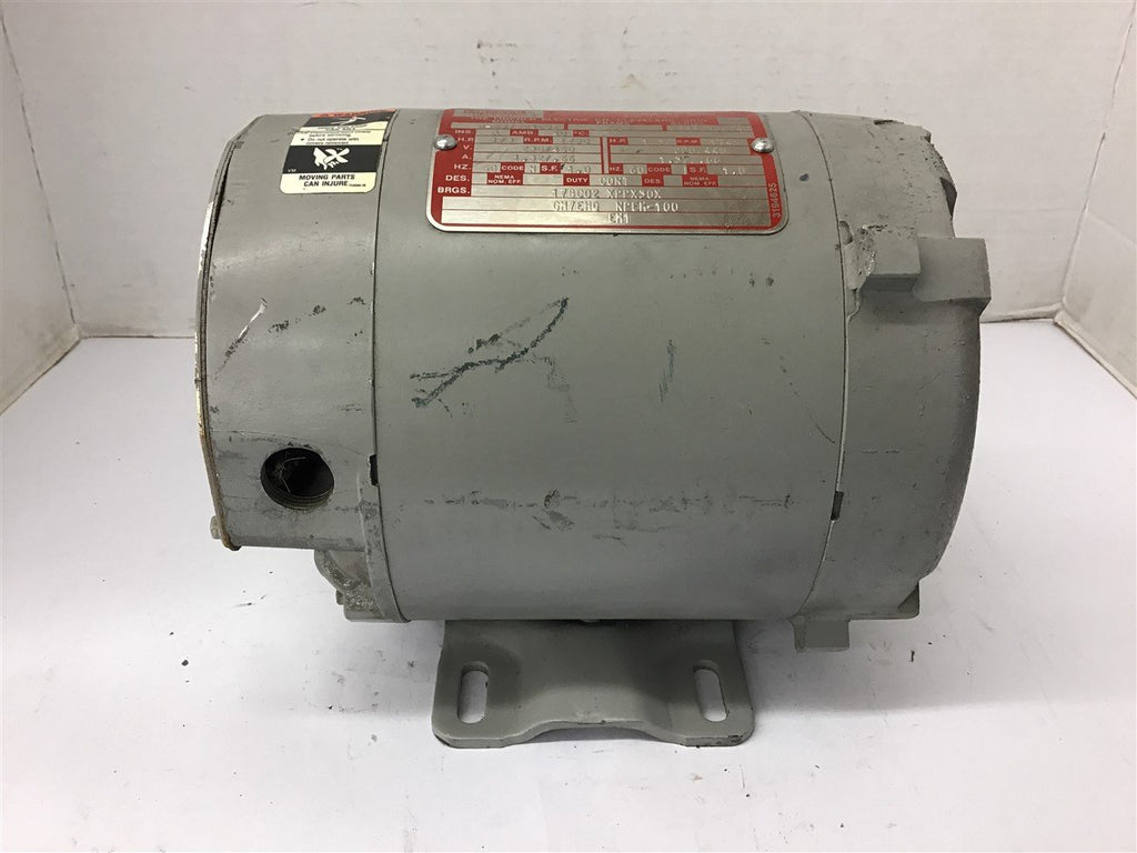 Lincoln D-2J7524CJZ 1/3 HP AC Motor 230/460 Volts 1800 Rpm 56CZ Frame