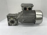 Lenze 0.9 KW AC Gear Motor 440/480 volts 4 Pole 1730 Rpm 5:1 Ratio