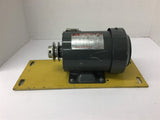 Mitsubishi 0.2 KW AC Motor 220 Volts 1740 Rpm 60 HZ 63M Frame