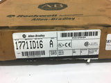 Allen Bradley 1771-ID16 Isolated 120 Vac Input Module