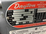 Dayton 3N368L 1/2 Hp AC Motor 230/460 Volts 1800 Rpm 4P 56 Frame