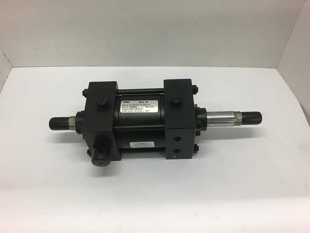 Miller DAV-81B22N-03.25-1.750-01000100-N11-9 Pneumatic Cylinder 250 PSI