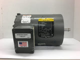 Baldor VNM3537 1/2 HP AC Motor 230/460 Volts 3600 Rpm 2P 56C Frame