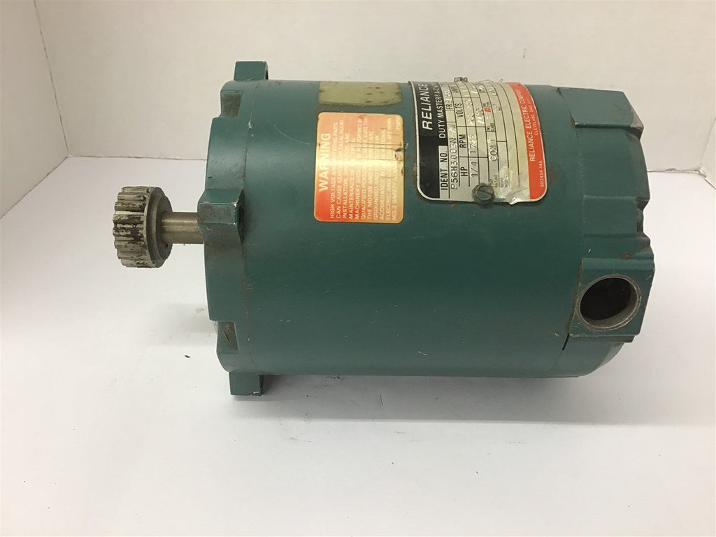 Reliance P56H3003N-XN 1/4 HP 1/4 Hp AC Motor 208-230/460 Volts 1800 Rpm 4P 56C