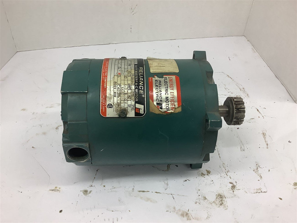 Reliance P56H3003N-XN 1/4 HP AC Motor 208-230/460 volts 1800 Rpm 4P 56C Frame