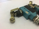 Micro 9311 BZE6-2RN2 2 Amp 600 Volts Limit Switch Lot of 2