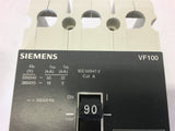 Siemens 3CG2213-OFR41-0AA0 3 Pole 90 Amp Circuit Breaker 240-415 Vac