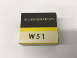 Allen-Bradley W51 Overload Heater Element Lot Of 5