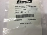 Lovejoy L035 Jaw Coupling 1/4 N/KW Lot Of 8