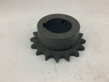 15.875x17 Sprocket 1 1/2" Bore 11/16" Pitch