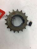 Sprocket 11/16" Pitch 1 1/2" bore 17 Teeth