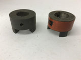 Lovejoy L095 Jaw Coupling 1" Bore Lot Of 2