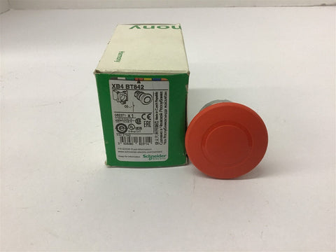 Schneider Electric XB4 BT842 Red Push Button