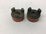 Lovejoy L-075 Jaw Coupling 16MM Lot Of 2