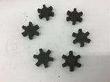 Lovejoy L-075 Spider Insert for Jaw Coupling Lot Of 6