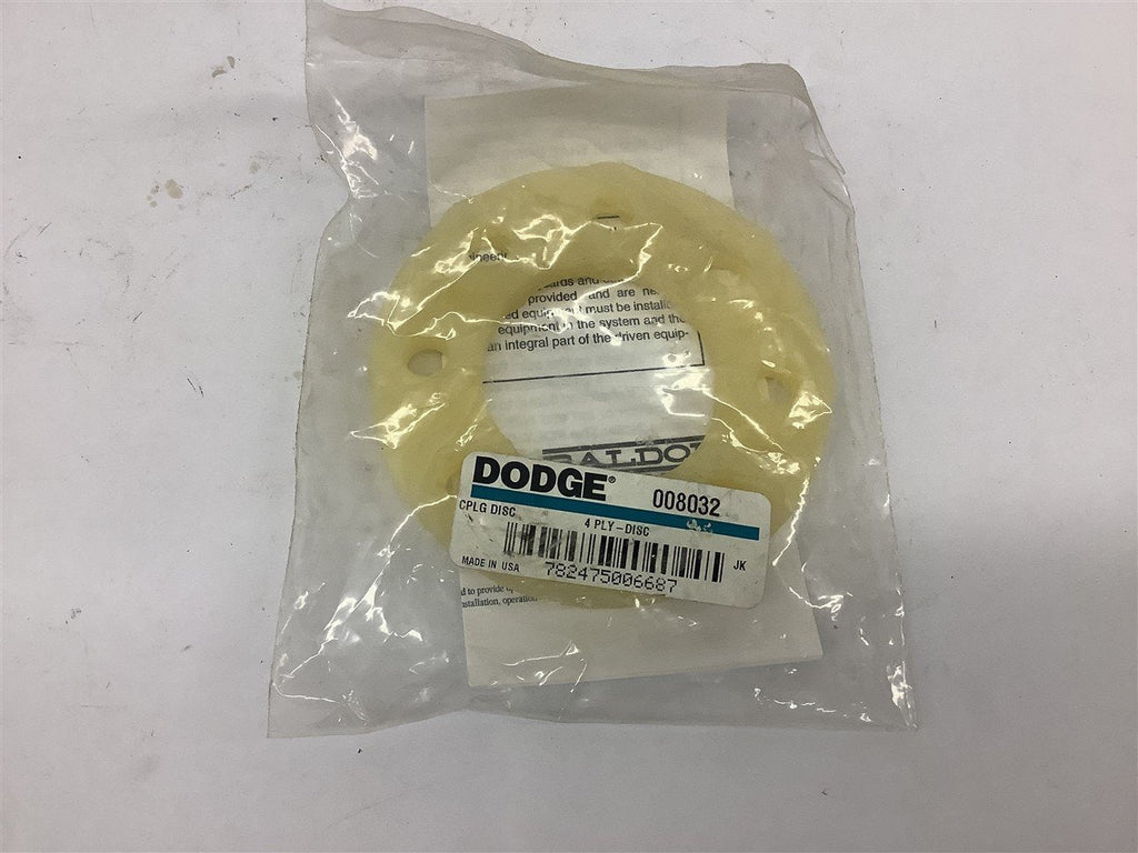 Dodge 008032 Coupling Disc 4 Ply