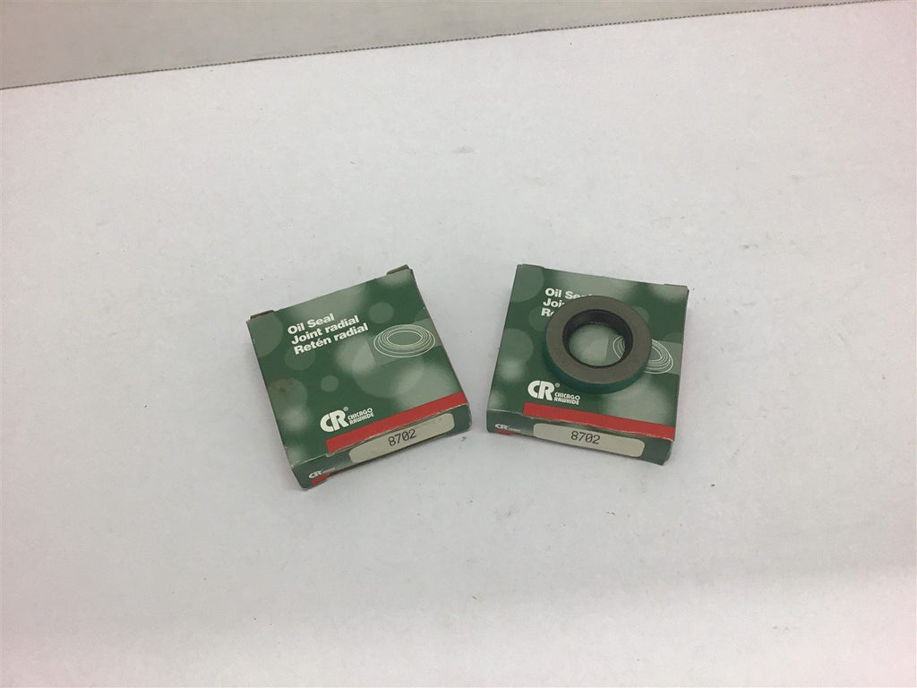 Chicago Rawhide 8702 Oil Seal --Lot of 2