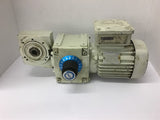 Stober K2 71-K2 TLB IEC Gear Motor with Regulator 0.37 KW 220-277/380-480 Volts