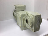 Stober K2 71-K2 TLB IEC Gear Motor with Regulator 0.37 KW 220-277/380-480 Volts