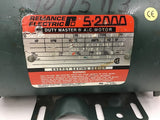 Reliance P14H1426R 1 Hp AC Motor 208-230/460 volts 1200 Rpm 6P 145TC Frame