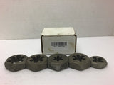 Hex Threading Die Set Various Sizes