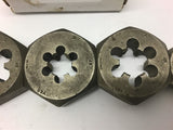 Hex Threading Die Set Various Sizes