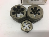 Hex Threading Die Set Various Sizes