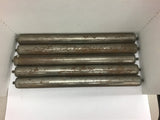 Conveyor Rollers 1.90" OD 20-3/4" Length 1/2" End Width 1/2" End Lenght-Lot of 5