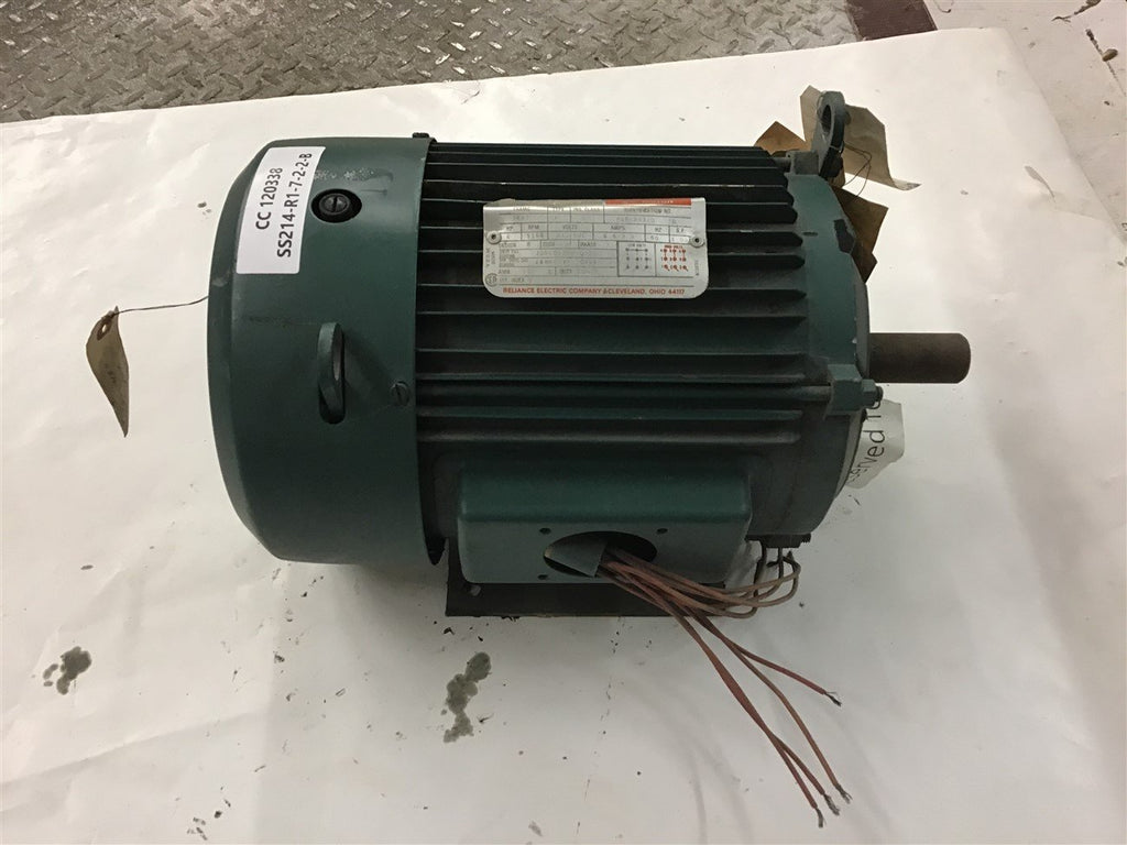 Reliance P18K8432D 2 Hp AC Motor 230/460 Volts 1200 Rpm 6P 18/4T Frame