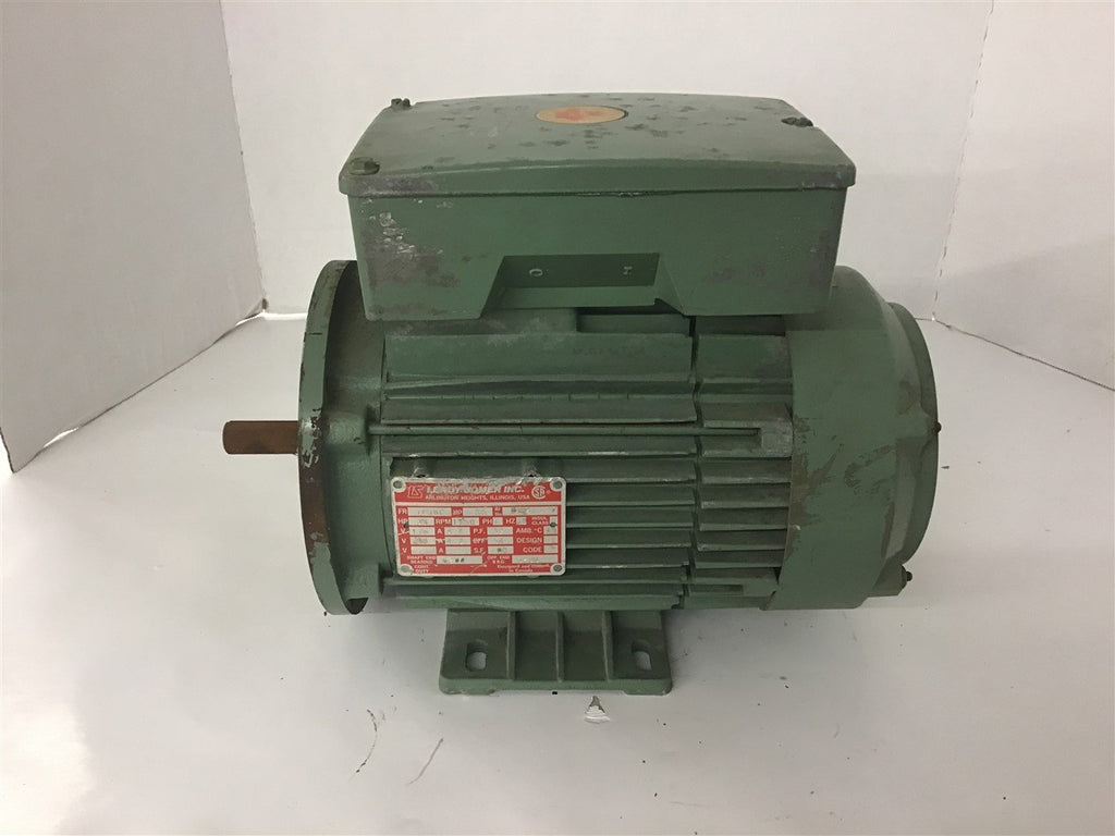 Leroy Somer D221129 .33 HP AC Motor 115/230 volts 1800 Rpm 4P 56C Frame