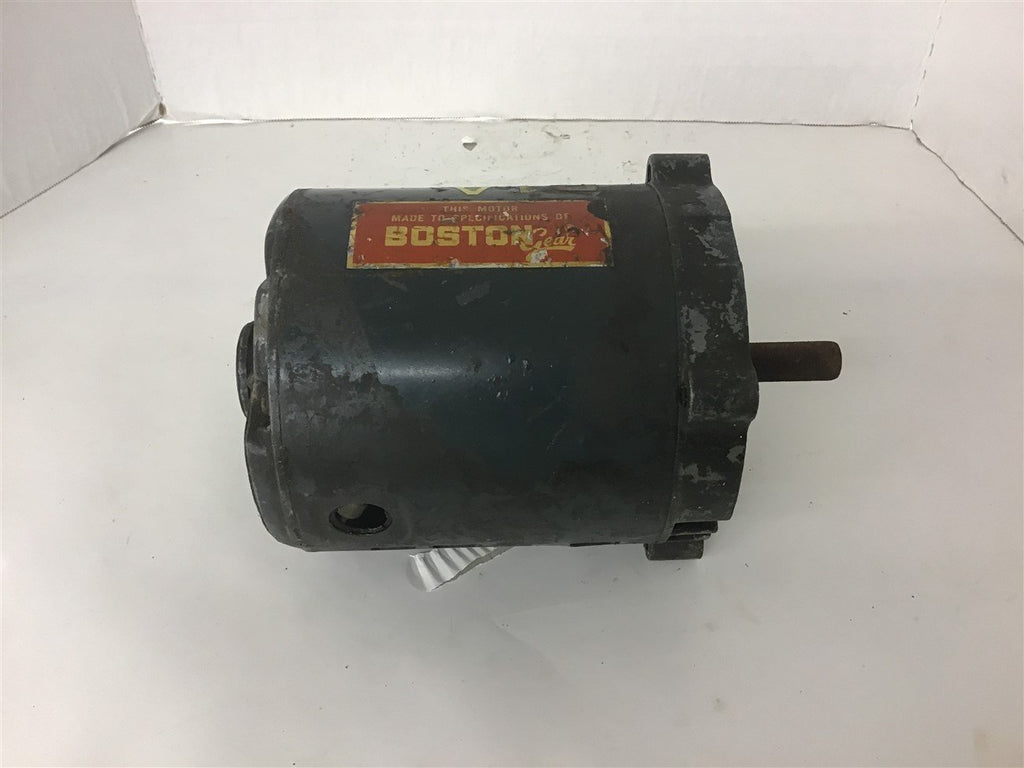 General electric 5K32EG145 1/6 Hp AC Motor 208-220 Volt 1800 Rpm 4P 3 Phase